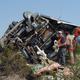 The crash scene in one case involving an RV with Goodyear G159 tires.